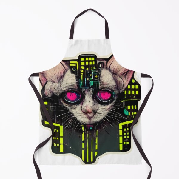 Item preview, Cyberpunk Cat King  designed and sold by thelofidragon.