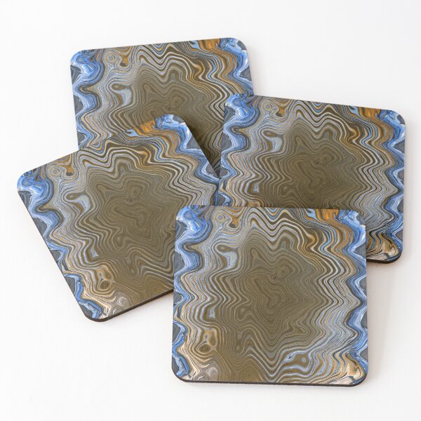 Item preview, Abstract waves gold designed and sold by Astralia.