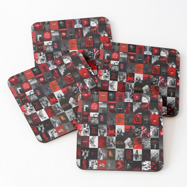 Item preview, Red and Black Grunge Aesthetic Collage designed and sold by sndparisian.