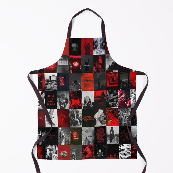 Item preview, Red and Black Grunge Aesthetic Collage designed and sold by sndparisian.