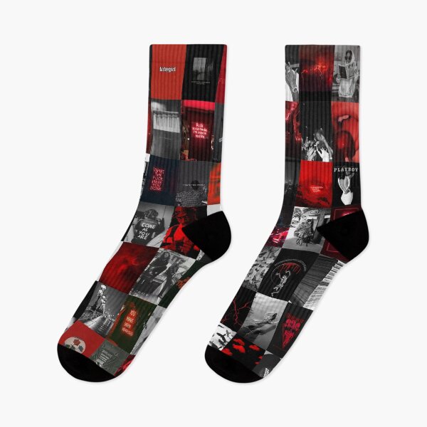 Item preview, Red and Black Grunge Aesthetic Collage designed and sold by sndparisian.