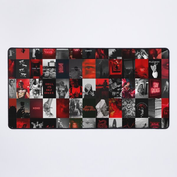 Item preview, Red and Black Grunge Aesthetic Collage designed and sold by sndparisian.