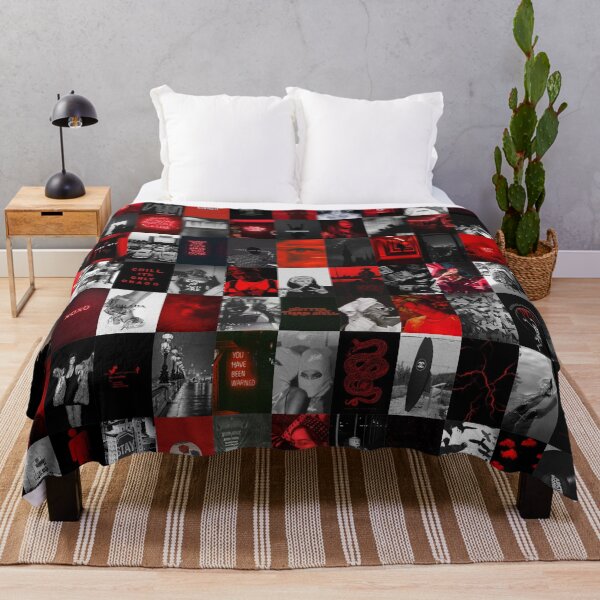 Item preview, Red and Black Grunge Aesthetic Collage designed and sold by sndparisian.