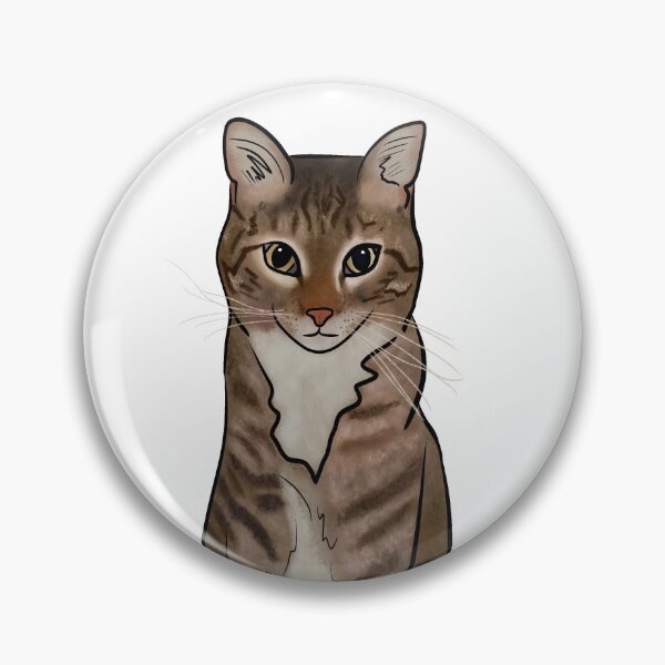 Item preview, Brown Striped Tabby Cat designed and sold by Booneb.