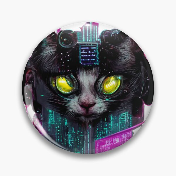 Item preview, Copy of Cyberpunk Cat King  designed and sold by thelofidragon.