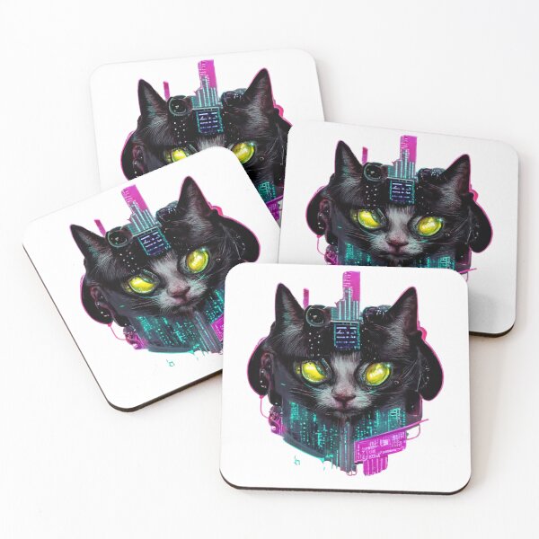 Item preview, Copy of Cyberpunk Cat King  designed and sold by thelofidragon.