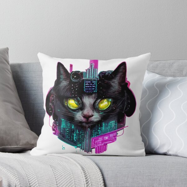 Item preview, Copy of Cyberpunk Cat King  designed and sold by thelofidragon.