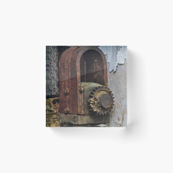 Item preview, Old Machinery Found in Wisconsin Dairy Barn designed and sold by Martha Sherman.