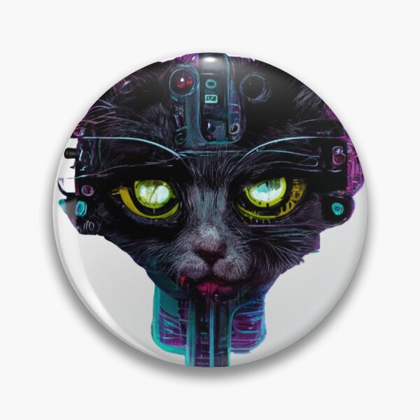 Artikelvorschau, Cyberpunk-Hacker-Katze entworfen und verkauft von thelofidragon.