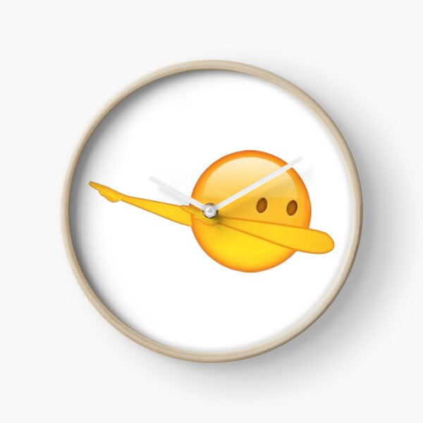 Dab Emoji Clocks Redbubble - poo emoji xd roblox