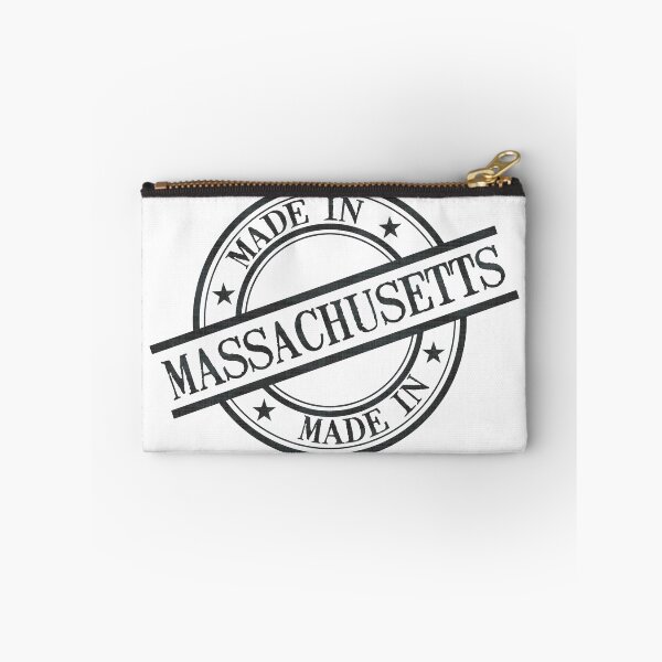 Item preview, Made In Massachusetts Stamp Style Logo Symbol Black designed and sold by surgedesigns.