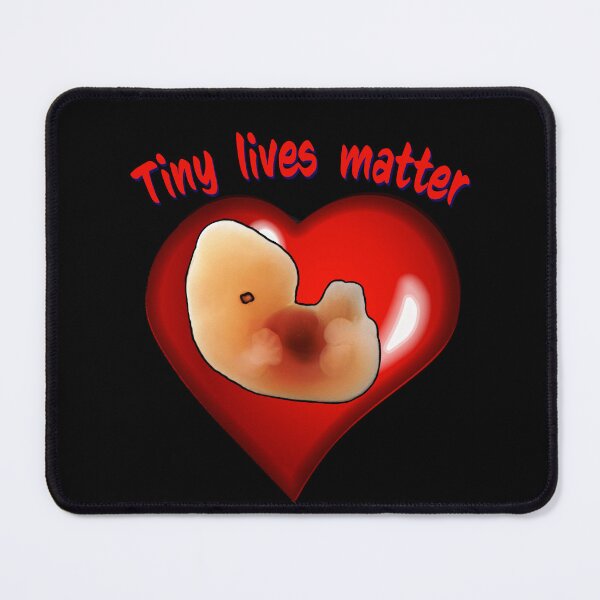 Item preview, Tiny lives matter. Cute Embryo inside cartoon style heart designed and sold by Brasilia.