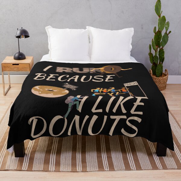 Item preview, I Run Because I Like Donuts designed and sold by Jadylan Martin.