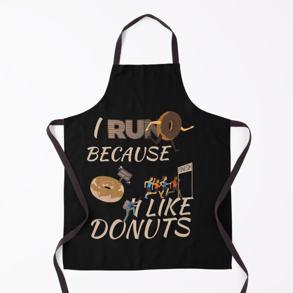 Item preview, I Run Because I Like Donuts designed and sold by Jadylan Martin.