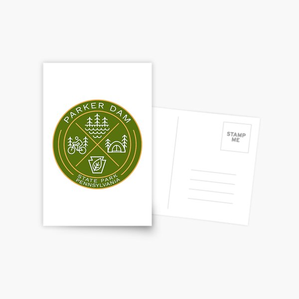 Item preview, Parker Dam State Park Heraldic Logo designed and sold by VanyaKar.