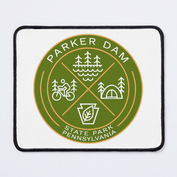 Item preview, Parker Dam State Park Heraldic Logo designed and sold by VanyaKar.