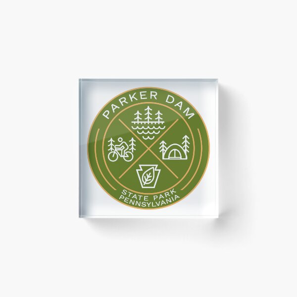 Item preview, Parker Dam State Park Heraldic Logo designed and sold by VanyaKar.