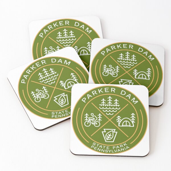 Item preview, Parker Dam State Park Heraldic Logo designed and sold by VanyaKar.