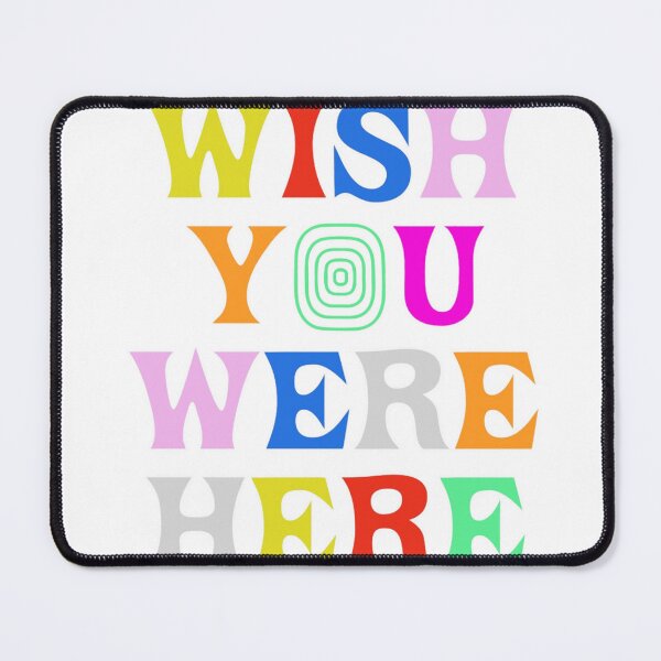 Item preview, ;Wish You Were Here quote poster designed and sold by marytjacques.