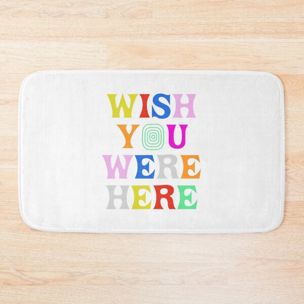 Item preview, ;Wish You Were Here quote poster designed and sold by marytjacques.
