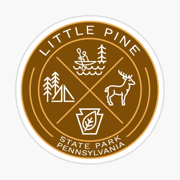 Item preview, Little Pine State Park Heraldic Logo designed and sold by VanyaKar.