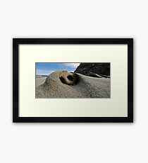 A rock for some, a home for others Framed Print