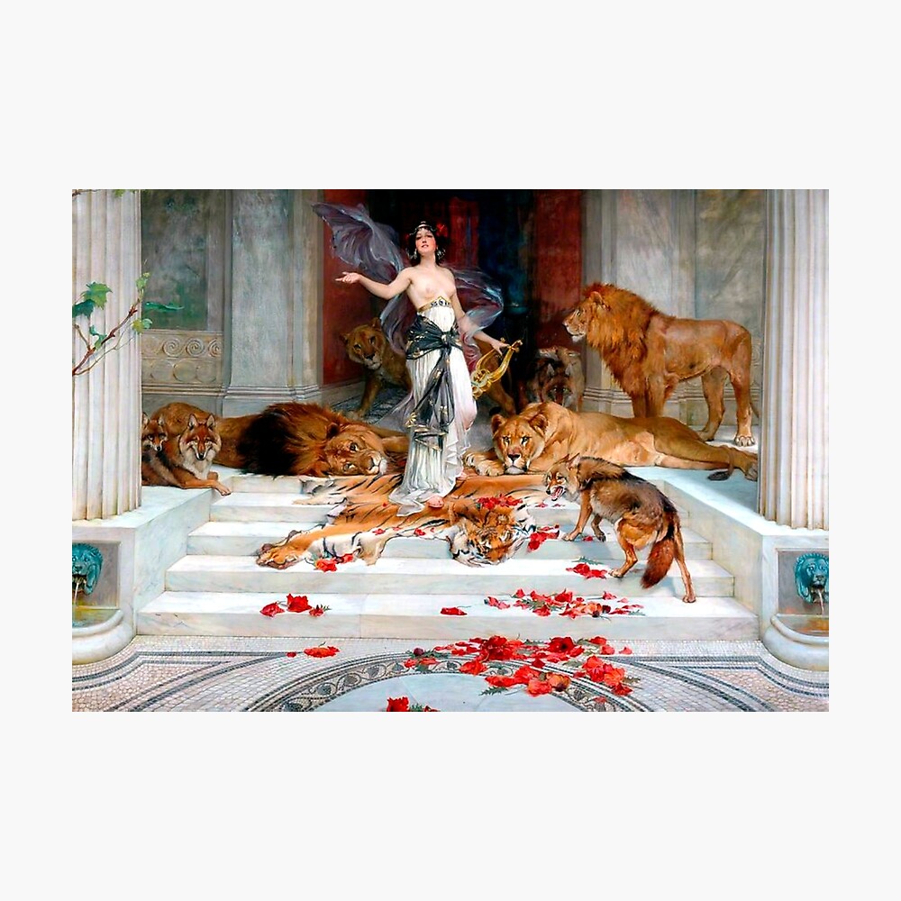 Wright Barker Circe Nyph Goddess Poster