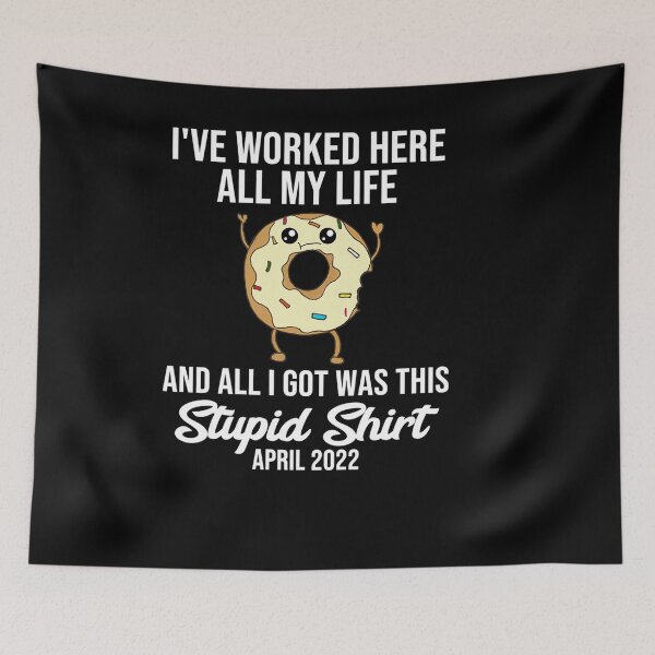 Item preview, RETIRED APRIL 2022 DONUT QUOTE FUNNY RETIREMENT designed and sold by sobriowslen.