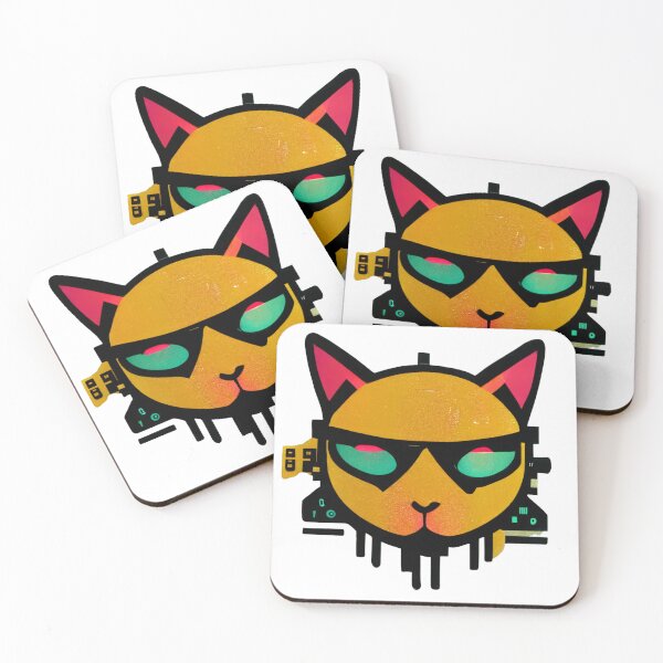 Item preview, Cyberpunk Cat Street Gang  designed and sold by thelofidragon.