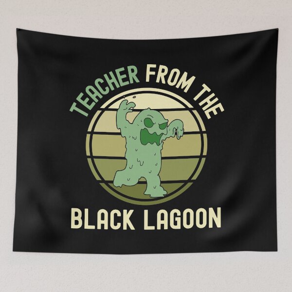 Item preview, Halloween Teacher - Teacher From The Black Lagoon - School Halloween Party, Autumn Teacher, Fall Teacher designed and sold by jadedscientist.