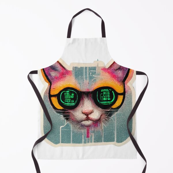 Item preview,  Cypberpunk Cat Warrior designed and sold by thelofidragon.