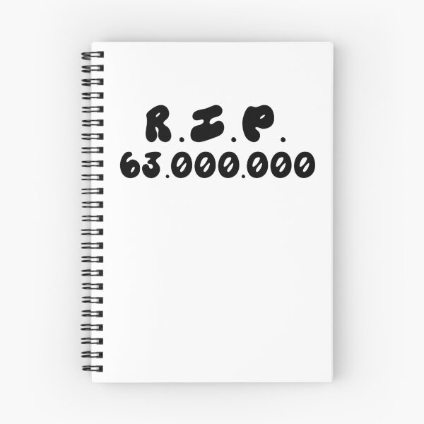 Item preview, R.I.P. 63,000,000 designed and sold by hardscuffle.