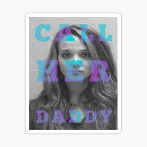 "Call Her Daddy Mugshot Call Her Daddy Classic TShirt" Sticker for