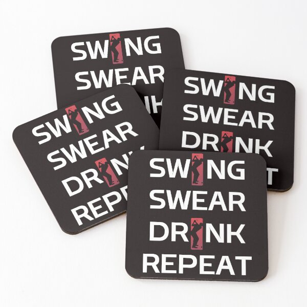 Item preview, Swing Swear Drink Repeat designed and sold by ElHallabi.