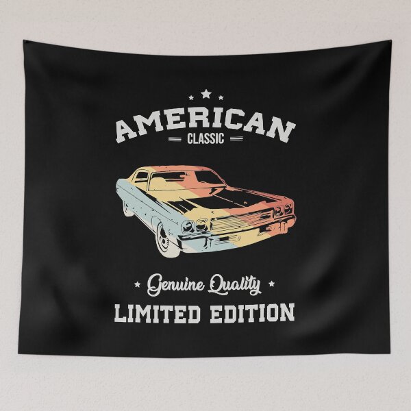 Item preview, American Classic Car Limited Edition Vintage Old School designed and sold by GardNewerd.