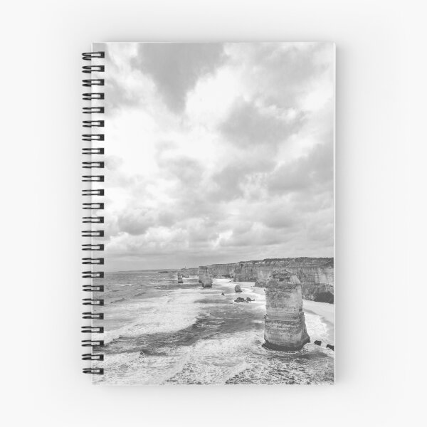 Item preview, Beautiful Black and White Seashore Photography - Cloudy Sky designed and sold by Tjokko-chan.