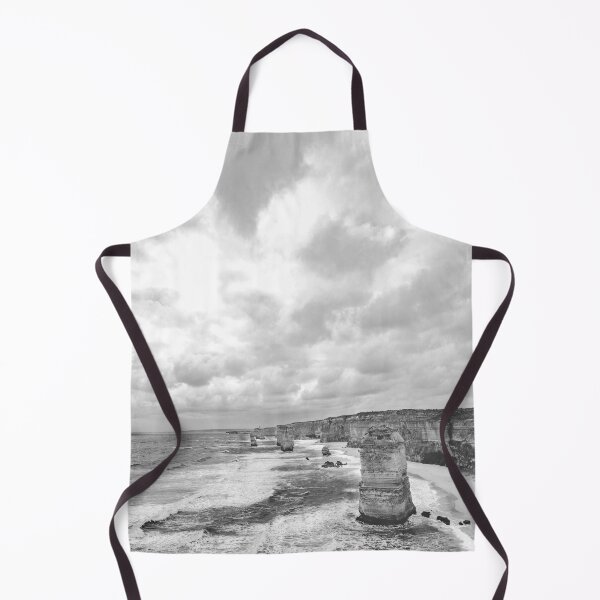 Item preview, Beautiful Black and White Seashore Photography - Cloudy Sky designed and sold by Tjokko-chan.