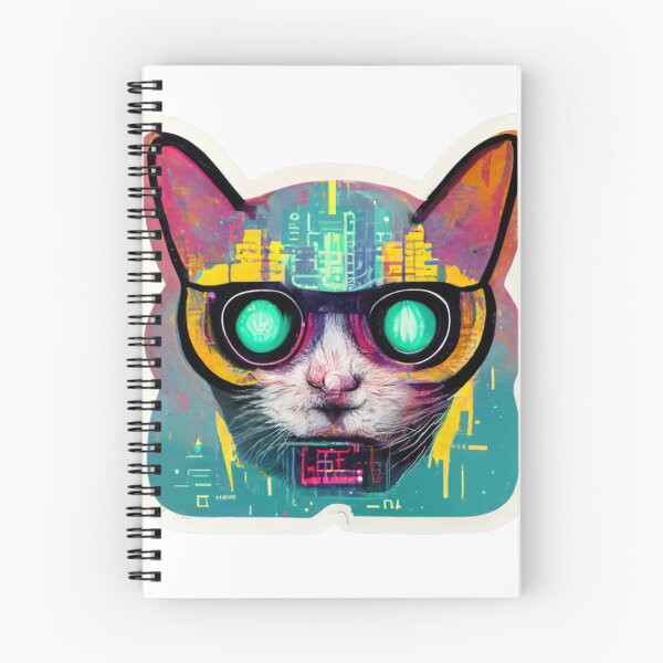 Item preview, Cypberpunk Cat Warrior V5 designed and sold by thelofidragon.