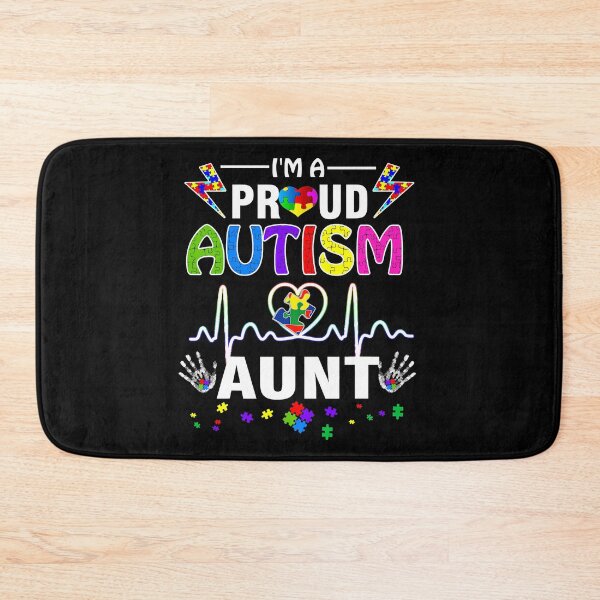 Item preview, I'm A Proud Autism Aunt Women Girls Heart designed and sold by HaaChris-Artis.