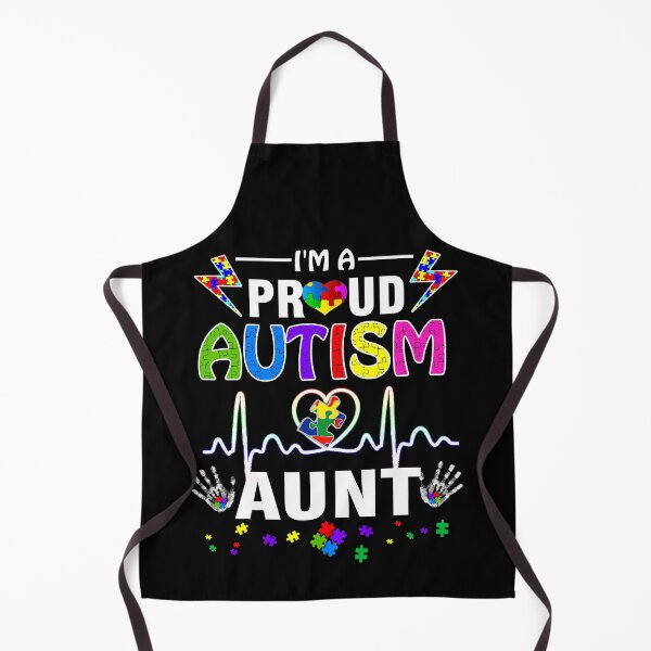 Item preview, I'm A Proud Autism Aunt Women Girls Heart designed and sold by HaaChris-Artis.