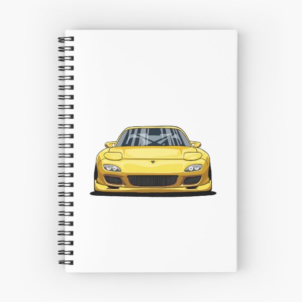 Item preview, Yellow RX-7 designed and sold by Cass Creations.