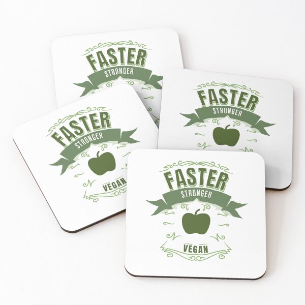 Item preview, Faster Stronger Vegan designed and sold by MrJArts.