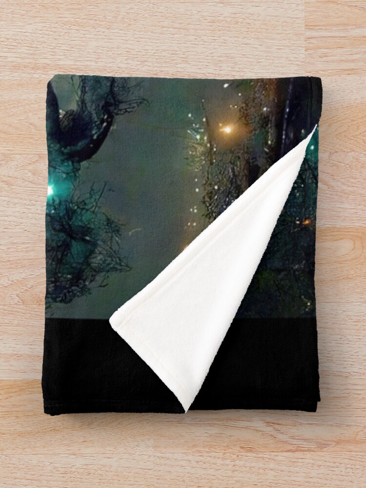 Alternate view of Fae Realm Tree of Hope Throw Blanket