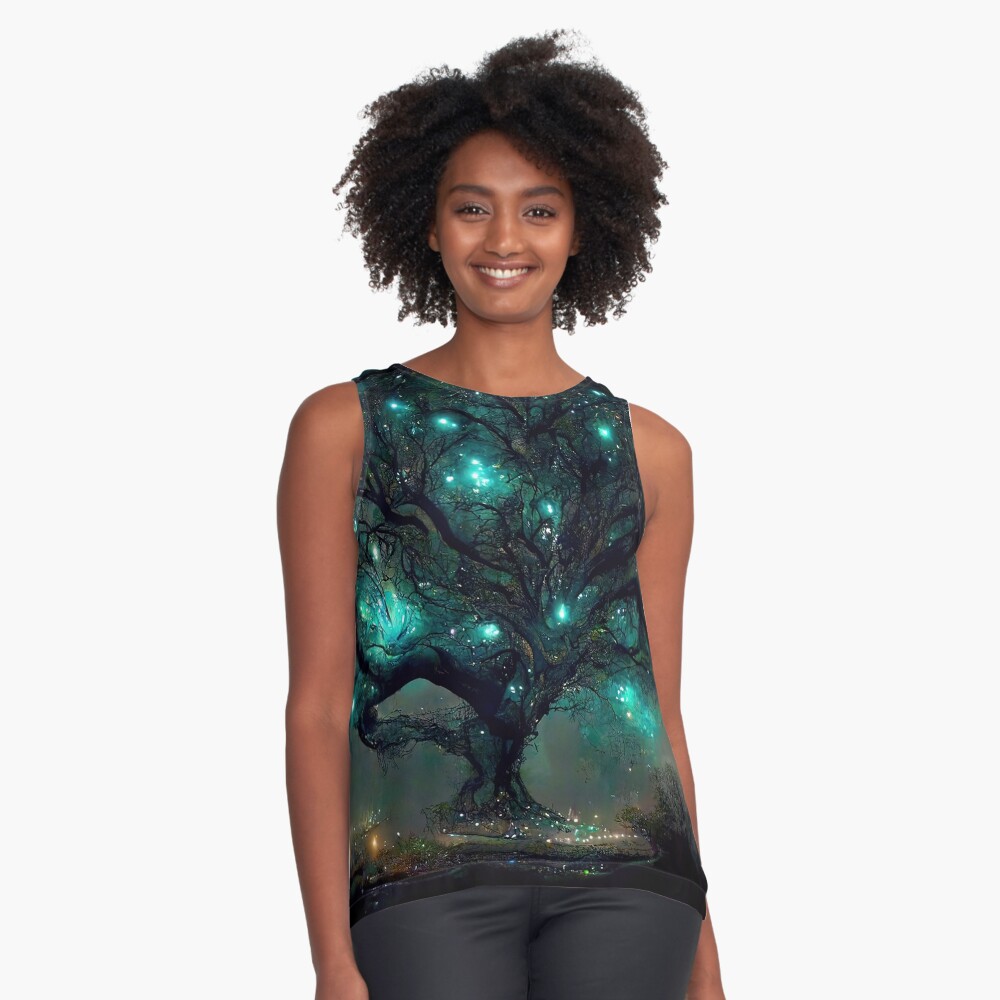 Item preview, Sleeveless Top designed and sold by electricxbunny.