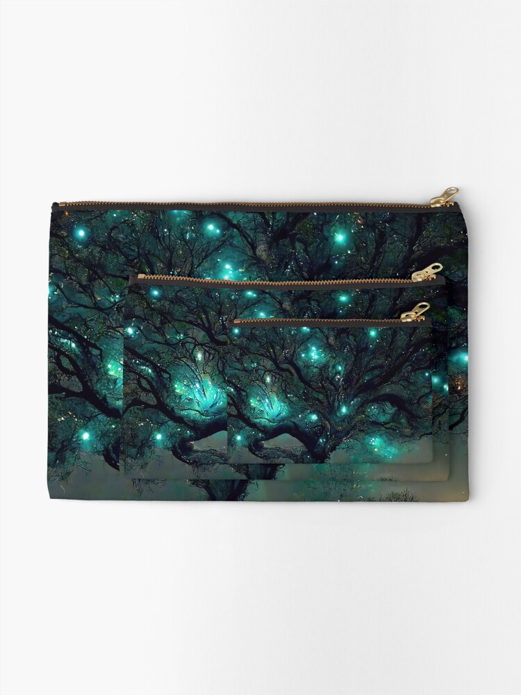 Alternate view of Fae Realm Tree of Hope Zipper Pouch