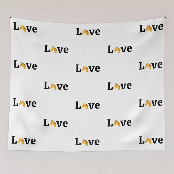 Item preview, Love Giraffe, Cute Giraffe designed and sold by JRice66.