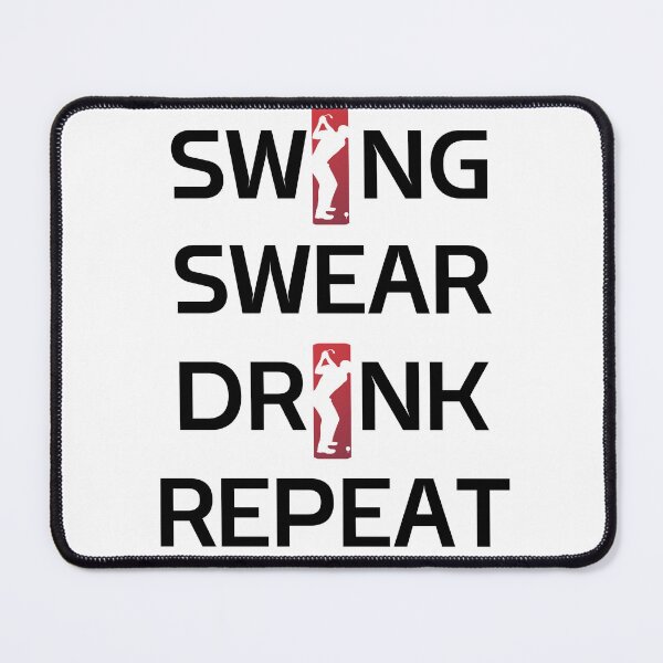 Item preview, Swing Swear Drink Repeat designed and sold by ElHallabi.
