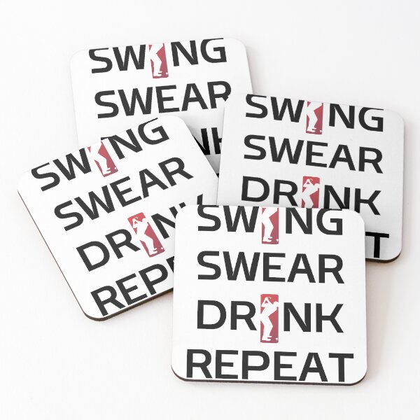 Item preview, Swing Swear Drink Repeat designed and sold by ElHallabi.