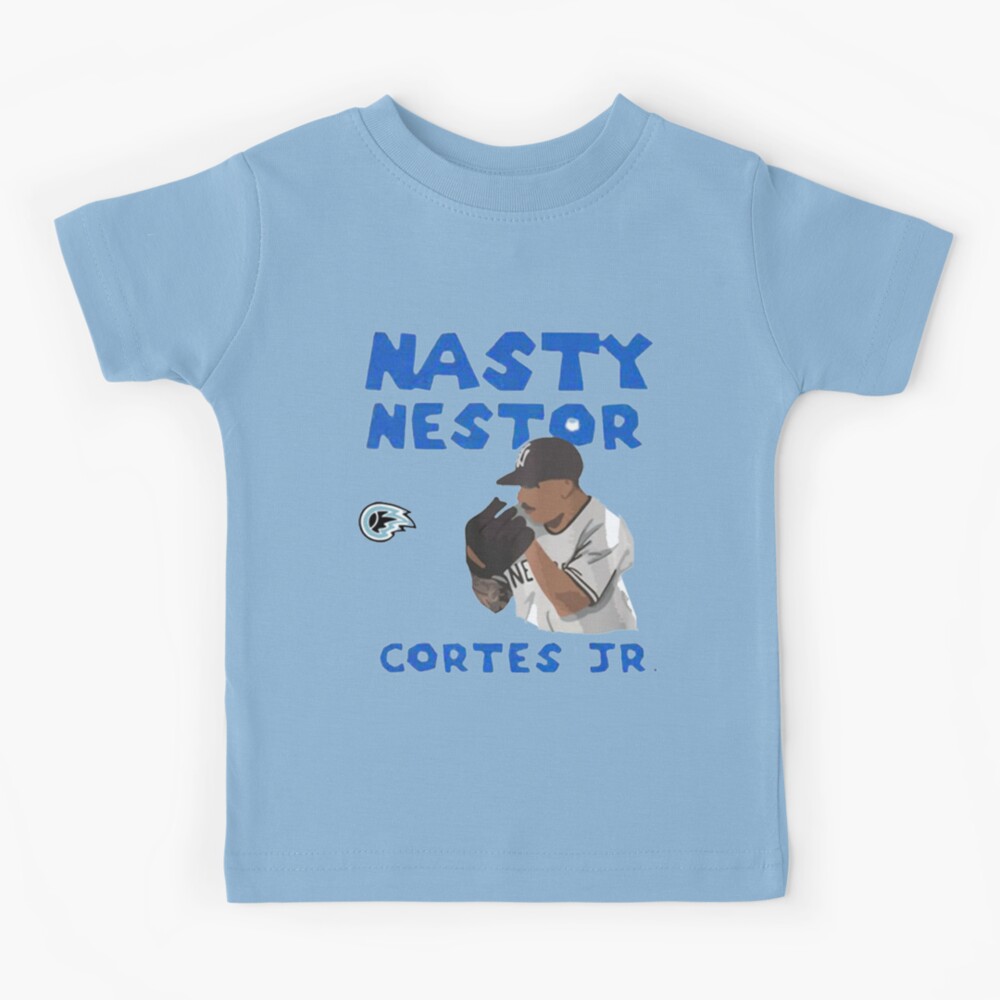 nasty Nestor Cortes, Baseball lovers, funny,vectors Kids T-Shirt for Sale  by IsabelleFullers