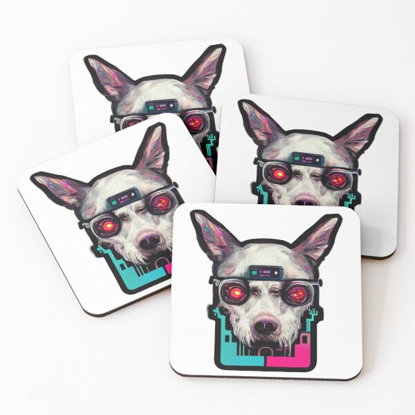 Item preview, The Cyberpunk Pup V4 designed and sold by thelofidragon.